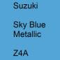 Preview: Suzuki, Sky Blue Metallic, Z4A.